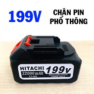 Pin 199V Hitachi Siêu Khỏe Dung Lượng 32000mAh Chân Pin Thông Dụng Pin Máy Rửa xemáy cắt....