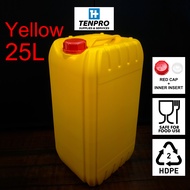 [NEW] 25L 25 Liter Jerry Can / Plastic Bottle / HDPE Container / Water Tank / Tong Air Drum / Bekas 