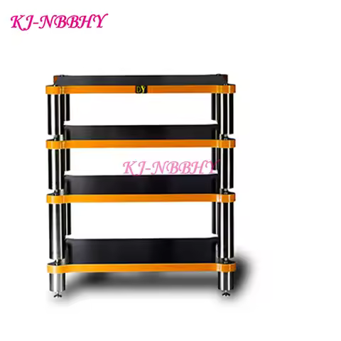 Solid Wood HIFI Amplifier Rack Amplifier Cabinet Speaker Audio Cabinet Amplifier Equipment Shock Abs