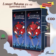 MURAH MERIAH !! LEMARI PORTABLE SERBAGUNA/ LEMARI KARAKTER/ LEMARI GANTUNG/ BANYAK SLOT/ KARTUN (105