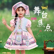 March 3 Ethnic Dance Costumes - Miao & Yao Styles for Girls
