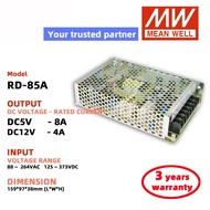 MEAN WELL RD-85A DC5V DC12V RD-85B 5V 24V Meanwell Switching Power Supply DC power