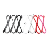 45cm / 60cm PET Sleeved SATA III 7Pin DATA Cable for Hard Drives Straight to Straight Angle.