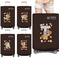Luggage Cover Protector 26-30 Inches Top Opening Design--bear printing