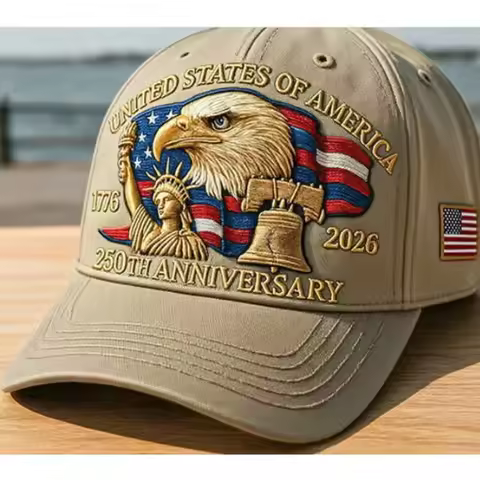 Eagle Printed Cap Unisex Adjustable Washed Cotton Peak Cap Truck Driver Cap Outdoor Visor Baseball C