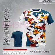 FELET Shirt RN3609 Pixelate Design (Navy) Baju Felet