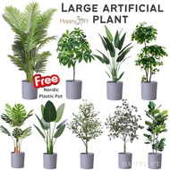 [SG SELLER] Artificial Plant Fake Plant Faux Plants Large Fake Potted Plants Fake Tree Home Office Decoration