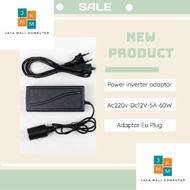 Car Plug Adapter Vacuum Cleaner AC/DC 220V AC To 12V DC 5A Power Inverter Power Supply AC 220V To DC