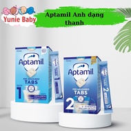 [Date 2025] Aptamil British milk bars No. 1 (0-6 months) and No. 2 (6-12 months)