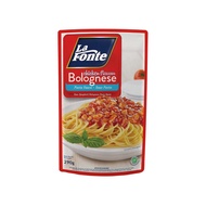 La Fonte Pasta Sauce Bolognese Chicken Beef Flavor/