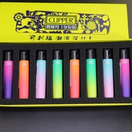 ☭CLIPPER Butane Lighter Nylon Material Grinding Wheel Electronic Inflatable Lighter Cigarette A.2i7