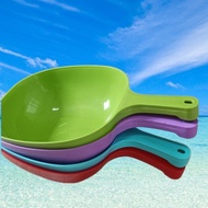 Square Household Water Spoon Kitchen Spout Plastic Water Scoop Children Baby Shower Shampoo Cup Scoo