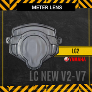 METER LENS YAMAHA LC135 NEW CC- LC 135 BARU V2 V3V4 V5 V6 V7 METER COVER LEN PENUTUP CERMIN SPEEDOMETER COVER STANDARD