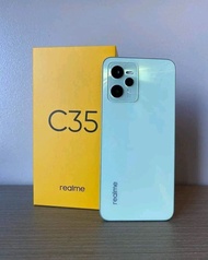 Handphone Realme c35 second masih mulus garansi resmi ORI Indonesia