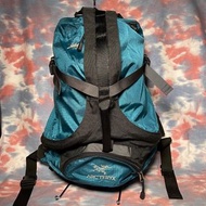 90% new加拿大製造 arcteryx sebring 28L zippers backpack rucksack 不死鳥湖水藍色多格拉鏈背囊 書包 背包 始祖鳥 arc’teryx