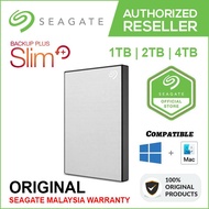 2024 New Seagate HDD 1TB Backup Plus Slim Portable External Hard Disk Drive