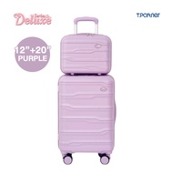 สินค้าแท้ 100% Tpartner กระเป๋าเดินทางเฟรมซิปรุ่น DELUXE SERIES ดีแล้วลักซ์เลย ! ลดพิเศษ 1 แถม 1