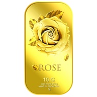 999.9 Pure Gold | 10g Big Rose Gold Bar