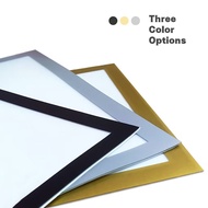 Self-Adhesive Paper Information Display Frame Magnetic Display Board Wall Mounted Frame A4/A3 Magnet