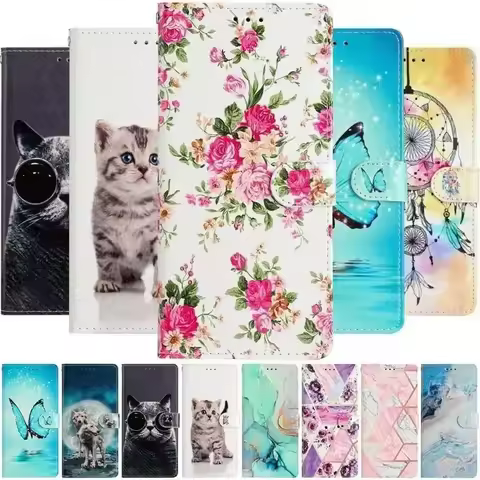 Flower Painted Case For OPPO A2 A17 A18 A36 A38 A54 A57 A58 A60 A74 A76 A77 A78 A79 A93 A94 A96 A98 