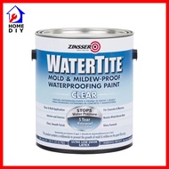 Zinsser WaterTite Mold &amp; Mildew-Proof Waterproofing Paint (Clear) 1 Gallon by Rust-Oleum
