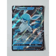 Pokemon glaceon V evolving skies card