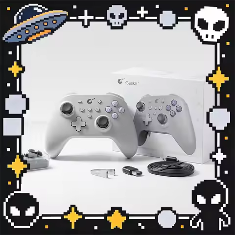 GuliKit KK3 MAX Controller NS39 KingKong 3 Gamepad with Hall Effect Joysticks & Triggers for Windows