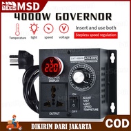 AC 220V 4000W Variable Voltage Regulator Speed Motor Fan Control Controller Dimmer High Power Thyris