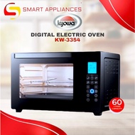 Kyowa Digital Electric Oven Convection Oven Kw-3354 60 Liters Black