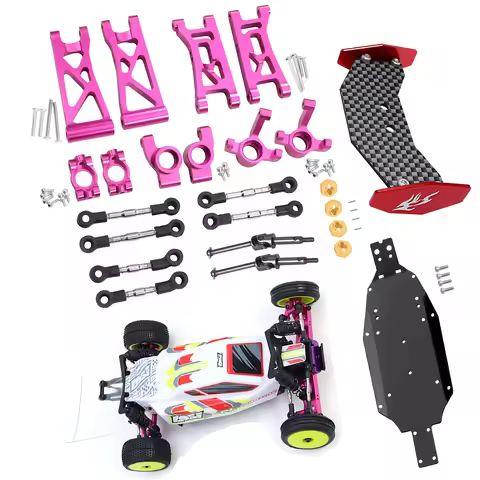 Metal Suspension Arms Steering Knuckles C Hubs CVD Shaft For 1/24 Losi Micro B Rc Car 2WD Wltoys 244