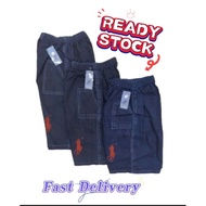 Seluar Jeans Budak 3 suku / 3 Quarter Kids Jeans Pant XL - 3XL
