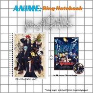 Manhwa Manga Anime Yaoi BL Ring Notebook