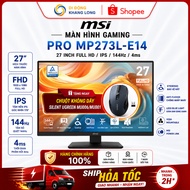 MSI PRO MP273L-E14 Gaming Monitor 27 inch Full HD/IPS/144Hz/4ms - genuine.