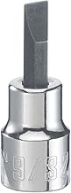 Craftsman Screwdriver Bit Socket, Flathead, 3/8-in. Drive, 9/32-in. (CMMT42652)