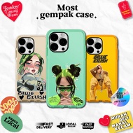 BILL1E EILISH II - FAMOUS DESIGNATED CASE Bumper Case Casing IP 678 PLUS until 12 PRO MAX