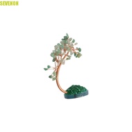 SEVENON Natural Crystal Tree, Natural Tree Design Mini Tree Model, Multicolor Handicrafts Crystal Cr