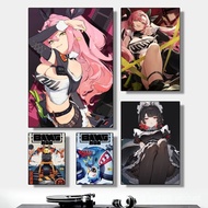 Z-Zenless Zone Zero Game Anime Poster Art Print Home Decor,No Frame Canvas Painting Gift US0E
