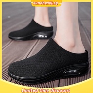 Size35-43 women Shoes mesh Half shoes aircushion slip-on Causal shoes for women big size42/43