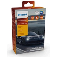 Philips Ultinon Rally 3590 หลอดไฟหน้ารถยนต์ 6500K LED 7500 lumen HB3 HB4 H7 HIR2 H4 H19 H11 H1 สีขาว