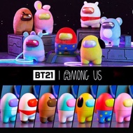 BTS BT21 AMONG US PLUSHY DOLL AND MINI FIGURE