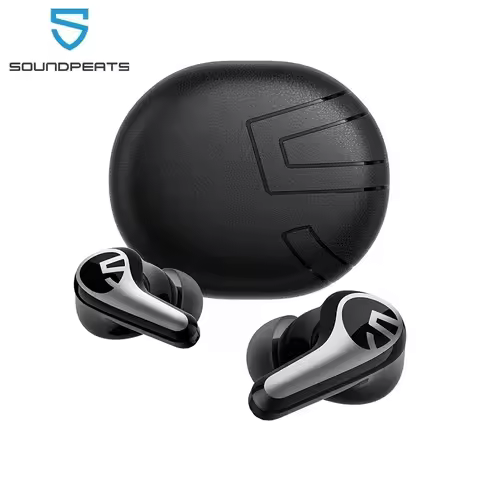 SOUNDPEATS C30 Wireless Earphones -52dB Hybrid ANC Bluetooth 6.0 Headphones Hi-Res LDAC Audio, 6 Mic