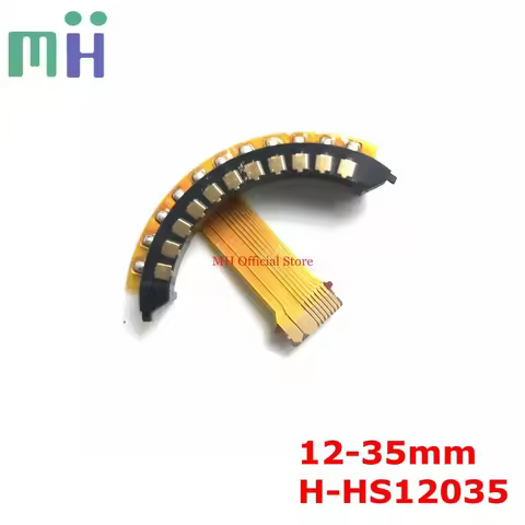 NEW 12-35 H-HS12035 Lens Contact FPC Bayonet Mount Connect Cable Flex For Panasonic Lumix G X Vario 