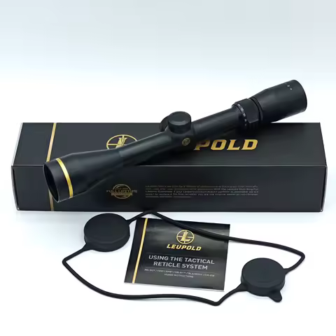 Tactical Rifle Scope Featuring Wide Field of View 4.5-14X40/4.5-14X50 Duplex Reticle Tailored for Hu