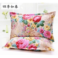 Flannel Zipper Pillowcases 2PCS