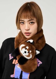 🆕 #日本代購 JP🇯🇵 📦訂購 日本限定 graniph IKAKU Red Panda 小熊貓 毛絨圍巾 頸巾🧣  《下單前請先觀看購買購物須知》