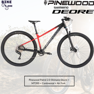 [Bike zone] Pinewood Patrol 2.0 29er MOUNTAIN BIKE Shimano Deore M4100 1X10 Speed Continental RaceKing 29*2.2