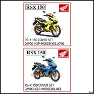 Cover Set Honda RSX 150 RS-X 150 RSX150 Original HONDA ( Yellow / Blue )