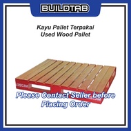 Pallet Kayu (1 unit) Heavy Duty Wood Pallet Pallet Recycle Pallet Katil Berkualiti Tahan Berat