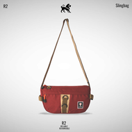 Tas BUFFERS MAJOR / Tas Selempang Pria / Tas WaistBag Pria / Tas Pinggang / Tas Pria Premium R2 reli