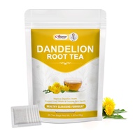 Alliwise Organic Dandelion Root Tea Strong Liver Health Support Anti-Inflammatory Immune Boosting He